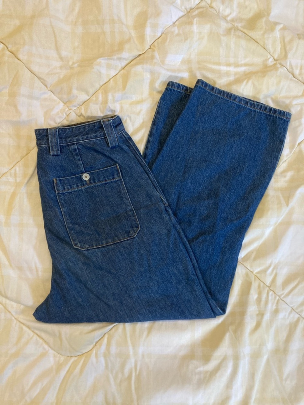 OZMA Field Pant, Tencel Denim, Vintage Dark